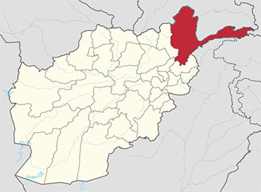 Badakhshan in the Map