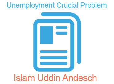 Unemployment Crucial Problem Unemployment Crucial Problem